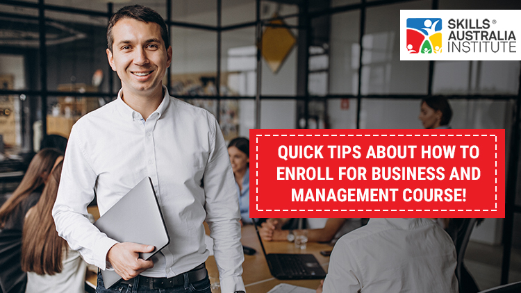 Quick Tips About How To Enroll For Business And Management Course!